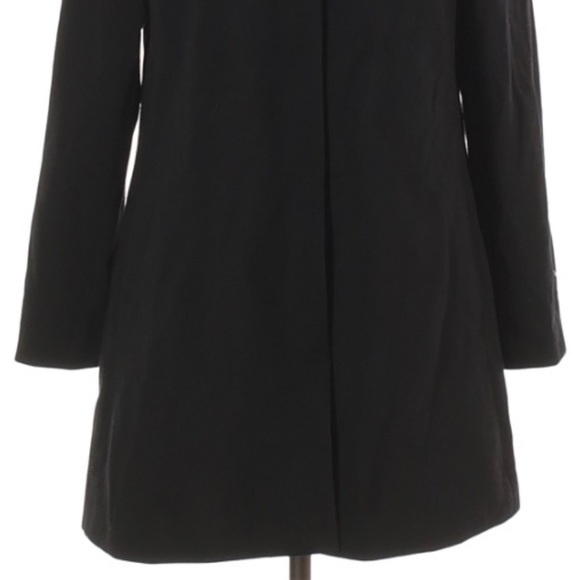 Estelle & Finn size 8 Vintage 90’s black A-line warm lined button up dress coat - Picture 5 of 13